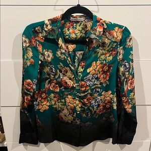 Alice + Olivia Floral Top